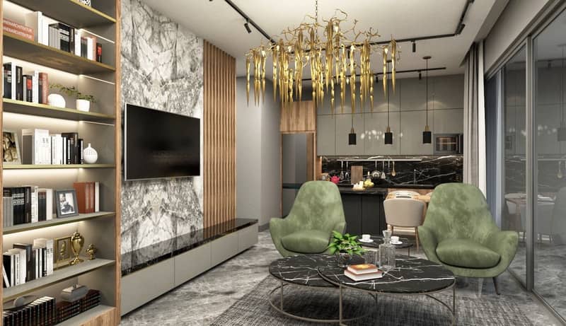 Luxury Apartment Complex Under Construction in Hasbaşçe District (011390) — photo 15