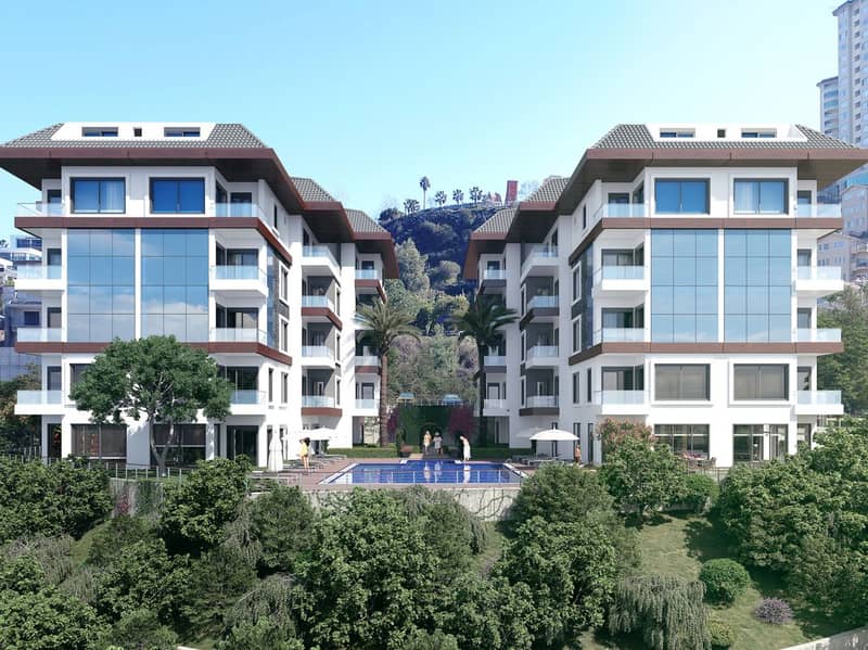 Modern Design Apartments with Unique Location in Kargıdjak (00365) — photo 2