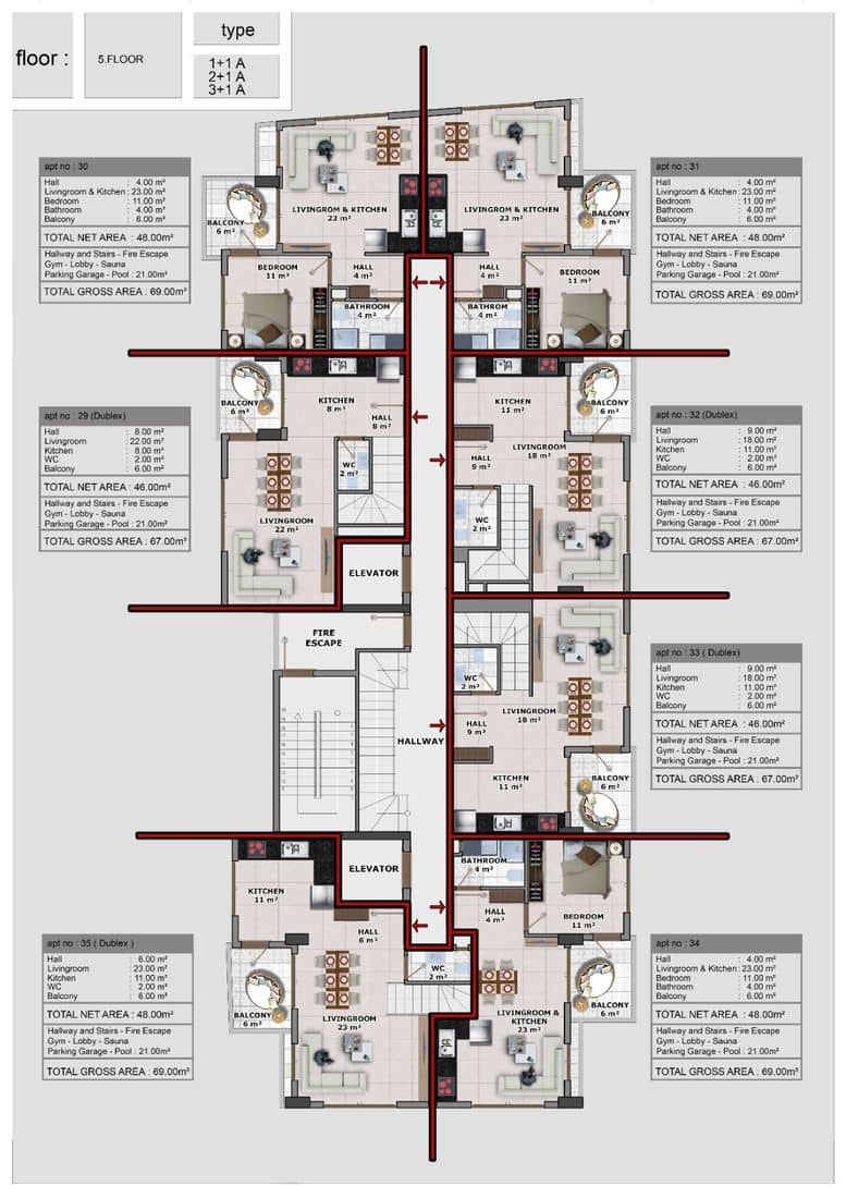 Apartments for Sale in Oba District, Alanya (014121) — photo 20