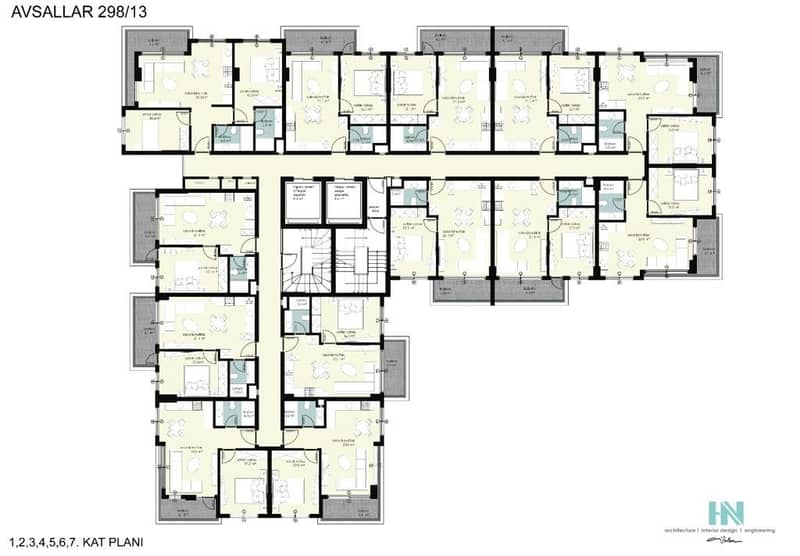 Apartments in New Complex with 5-Star Hotel Infrastructure, Avsallar (001188) — photo 44