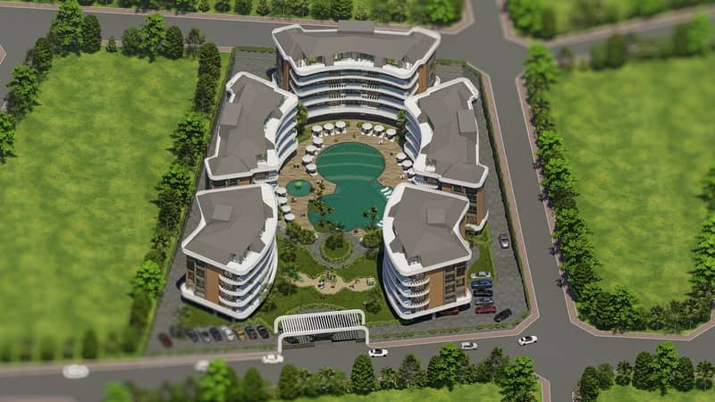 Apartments Under Construction in Residential Complex in Oba District (009443) — photo 19