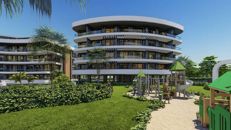 Apartments Under Construction in Residential Complex in Oba District (009443) — photo 6