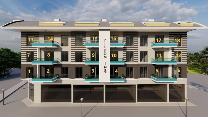 Apartments in a New Build Complex from the Developer in the Payallar Area (007460) — photo 5