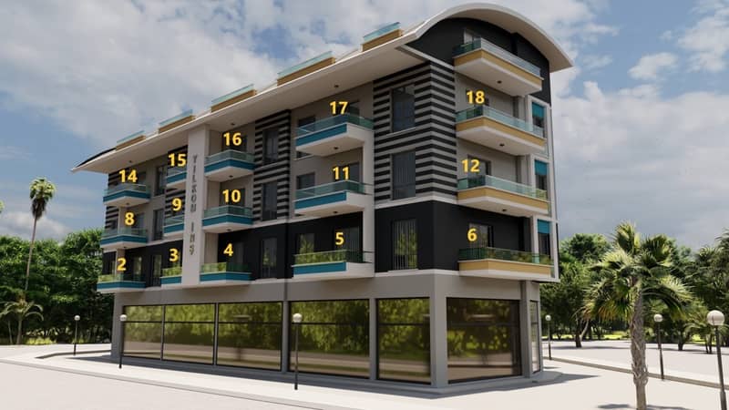 Apartments in a New Build Complex from the Developer in the Payallar Area (007460) — photo 6