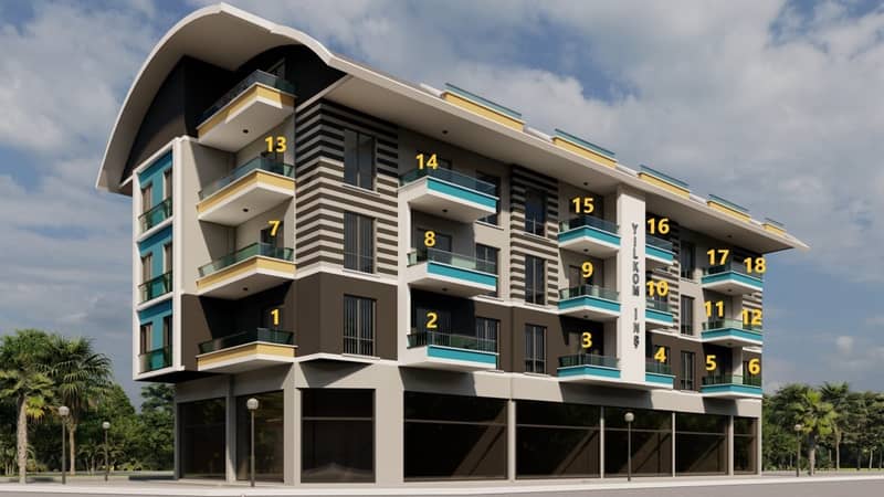 Apartments in a New Build Complex from the Developer in the Payallar Area (007460) — photo 4