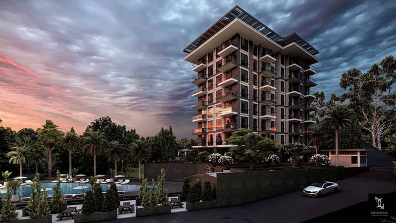 Panoramic View Apartments in a New Premium Class Residential Complex in Demirtaş Area (00898) — photo 2