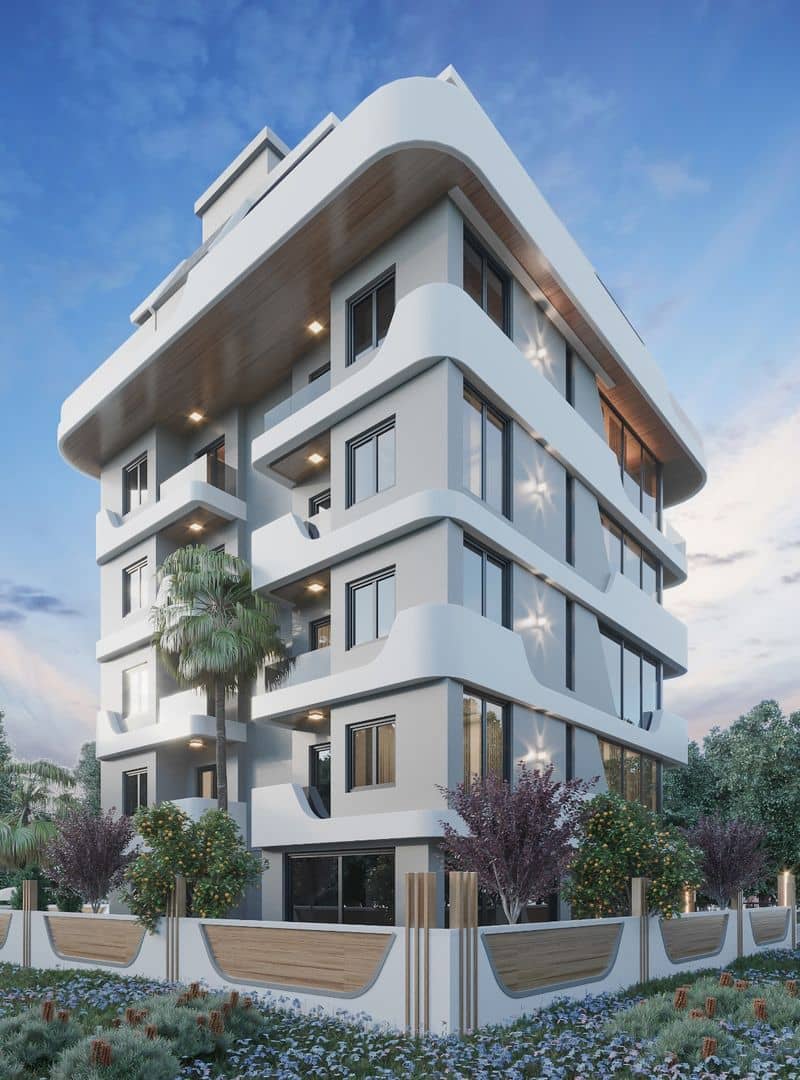 Apartments from the Developer in a Modern Residential Complex in Central Alanya (004110) — photo 3