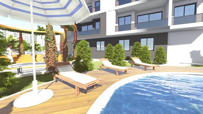 Apartments in a New Complex in Tomyuk District, Mersin (007165) — photo 14