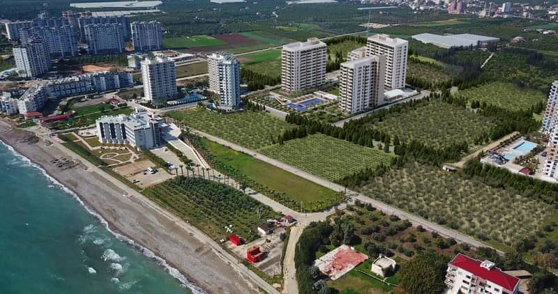 Новые современные апартаменты в Мерсине, в 150 метрах от моря (001166) — фото 4