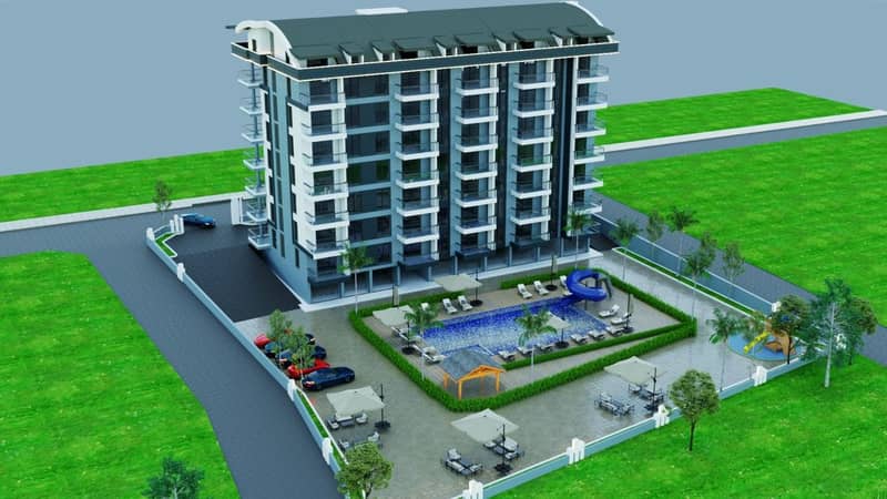 Apartments in a Cozy Residential Complex with Infrastructure at the Start of Construction in Gazipasha (013416) — photo 2
