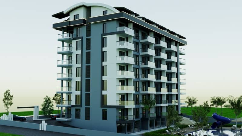 Apartments in a Cozy Residential Complex with Infrastructure at the Start of Construction in Gazipasha (013416) — photo 4