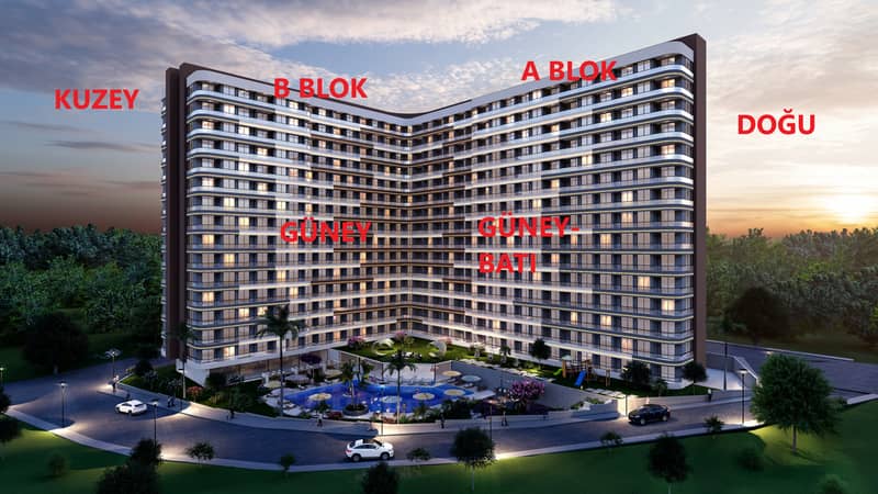 Просторные квартиры в 400 метрах от моря, район Эрдемли (019164) — фото 3