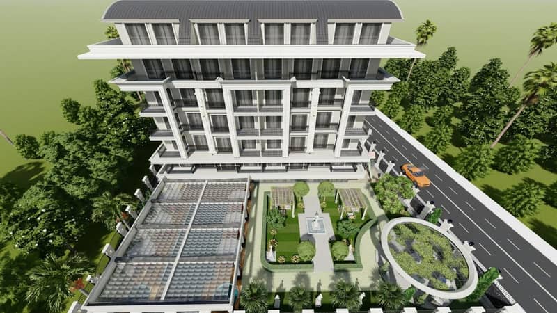 Apartments 300 Meters from the Beach in Oba District (004436) — photo 12