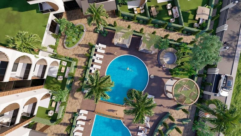 Квартира 3+1 площадью 126 м2 с собственной садом 110 м2 в проекте премиум класса, район Авсаллар (05100) — фото 5