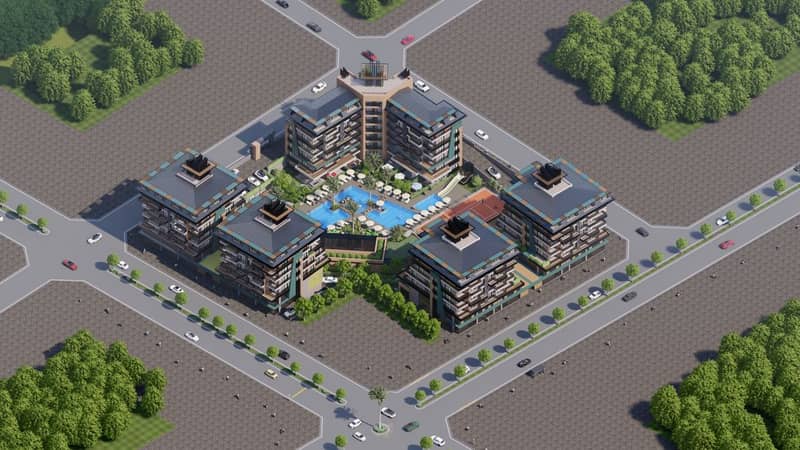 Large Premium Residential Complex from Developer in Kargıdjak Area (014416) — photo 24