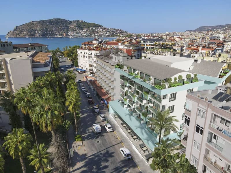 Modern residential complex 100 meters from the sea in the Oba district (003182) — photo 6