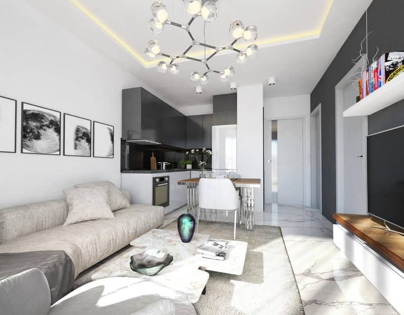 Modern residential complex 100 meters from the sea in the Oba district (003182) — photo 17