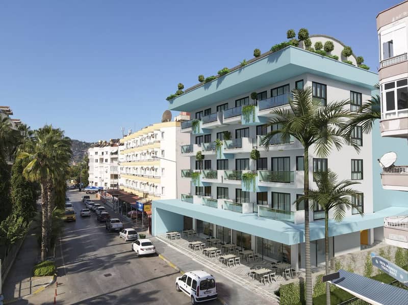 Modern residential complex 100 meters from the sea in the Oba district (003182) — photo 4