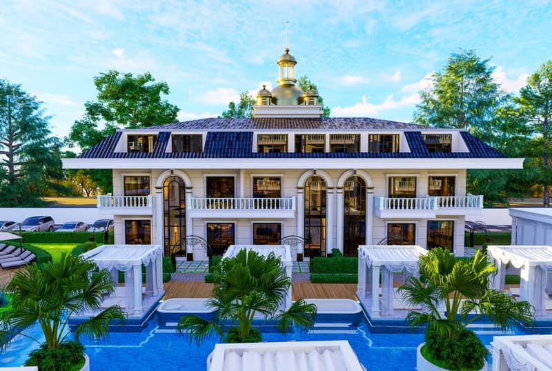 Квартиры в комплексе с концепцией 5* отеля в районе Инжекум (001243) — фото 14