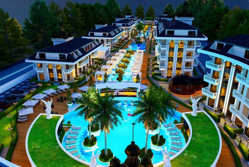 Квартиры в комплексе с концепцией 5* отеля в районе Инжекум (001243) — фото 15