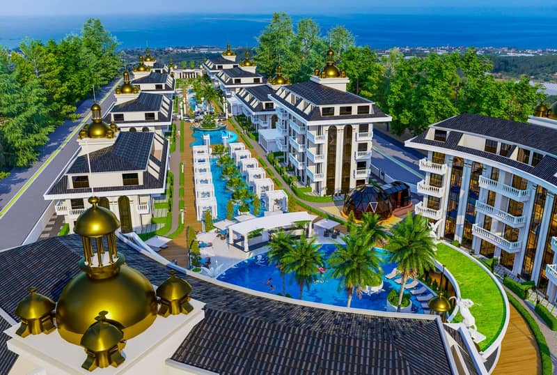 Квартиры в комплексе с концепцией 5* отеля в районе Инжекум (001243) — фото 2