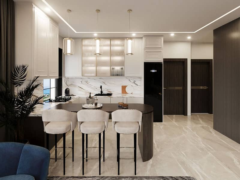Квартиры в комплексе с концепцией 5* отеля в районе Инжекум (001243) — фото 28