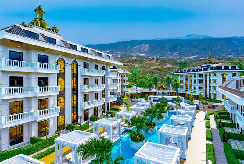 Квартиры в комплексе с концепцией 5* отеля в районе Инжекум (001243) — фото 10