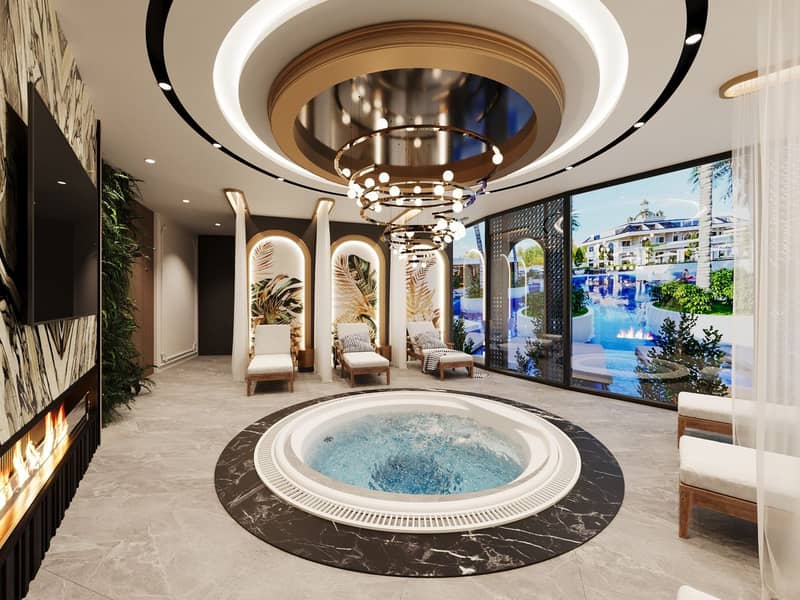 Квартиры в комплексе с концепцией 5* отеля в районе Инжекум (001243) — фото 21