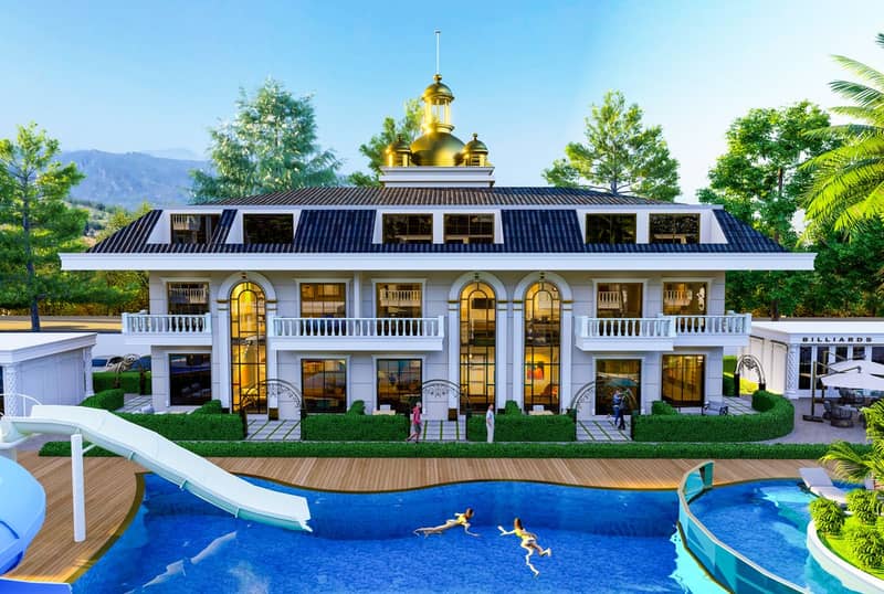 Квартиры в комплексе с концепцией 5* отеля в районе Инжекум (001243) — фото 6