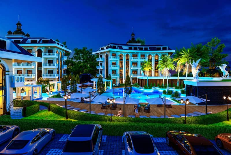 Квартиры в комплексе с концепцией 5* отеля в районе Инжекум (001243) — фото 13