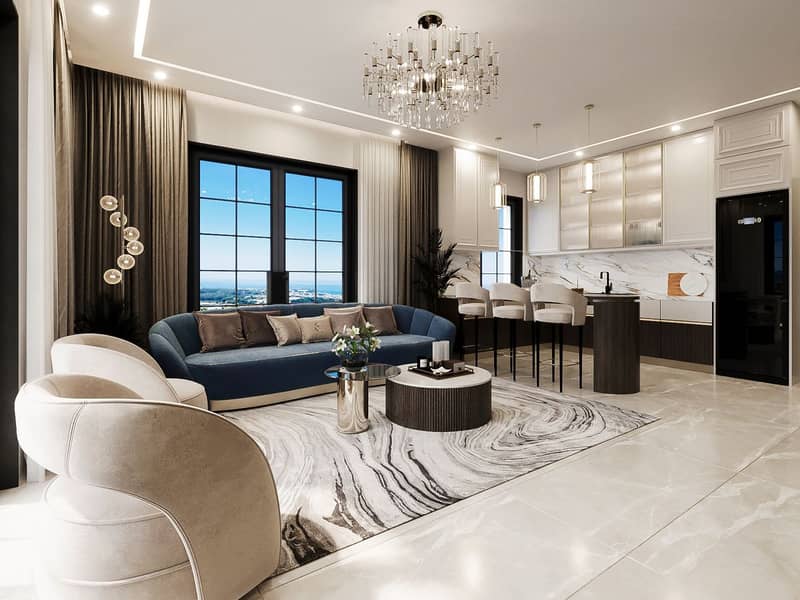 Квартиры в комплексе с концепцией 5* отеля в районе Инжекум (001243) — фото 27