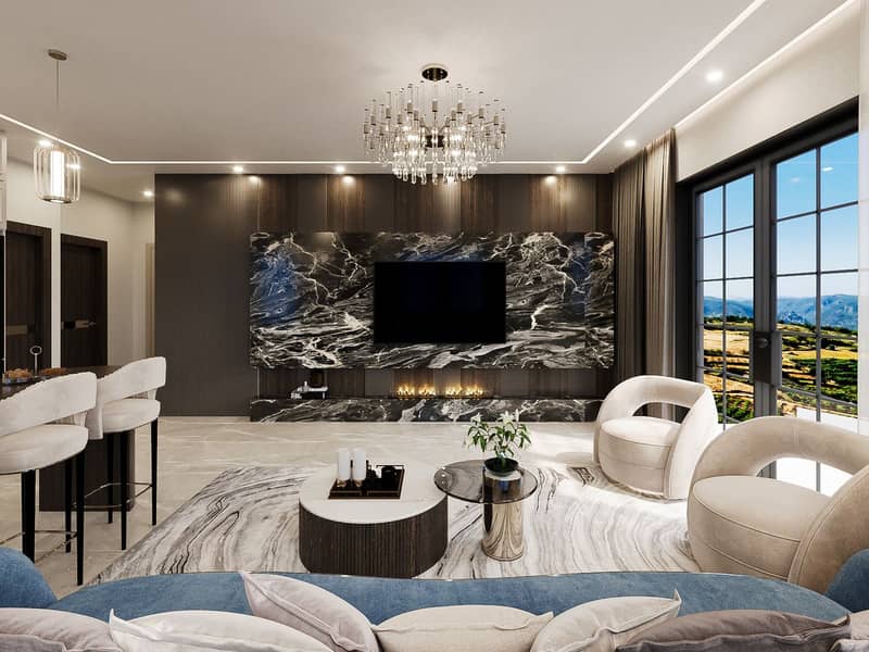 Квартиры в комплексе с концепцией 5* отеля в районе Инжекум (001243) — фото 29