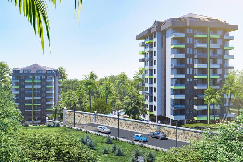 Apartments in a new residential complex with views of the sea, mountains and fortress (004484) — photo 4