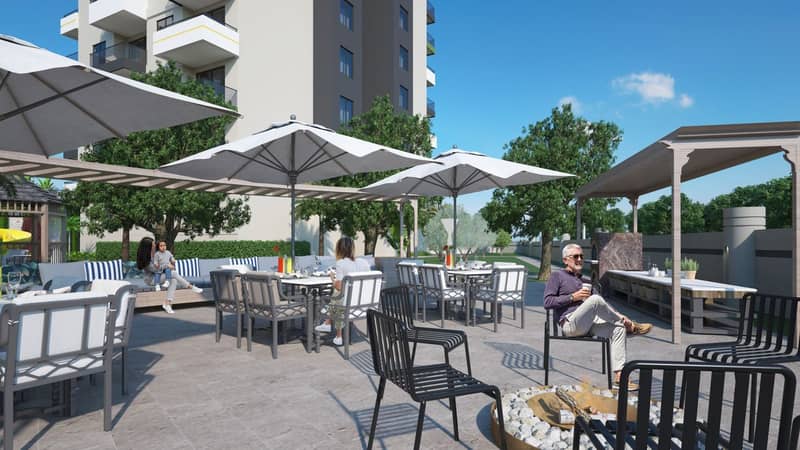 Apartments in a new residential complex with views of the sea, mountains and fortress (004484) — photo 34