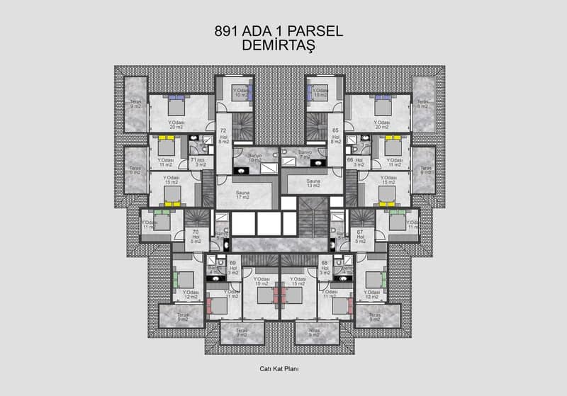 Apartments in a new residential complex with views of the sea, mountains and fortress (004484) — photo 48