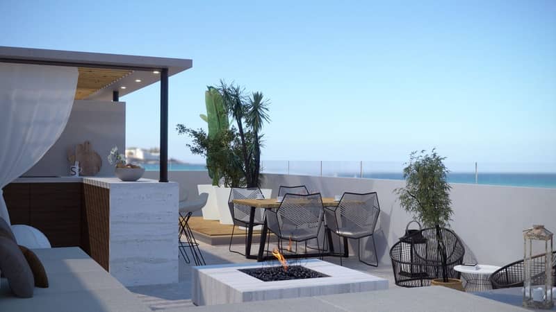 New Complex of Apartments and Villas on the First Beachfront Line (001201) — photo 10
