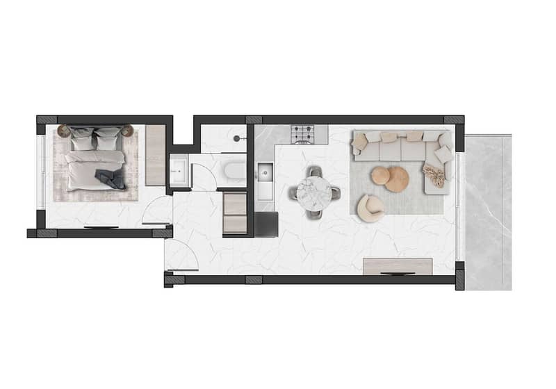 Residential Complex with 270° Panoramic Views in Tatlisu (003193) — photo 20