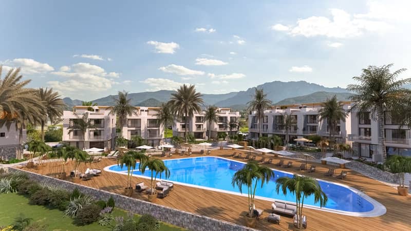 Complex with Varied Apartments 150 Meters from the Sea, Tatlisu Area (015272) — photo 5