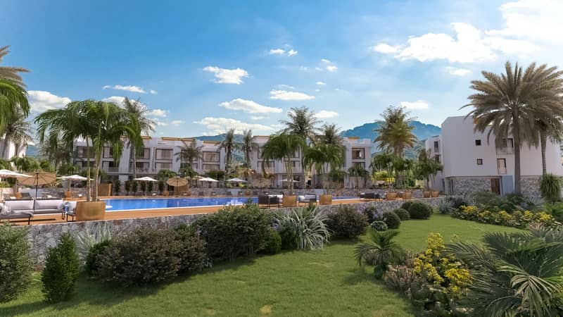 Complex with Varied Apartments 150 Meters from the Sea, Tatlisu Area (015272) — photo 3