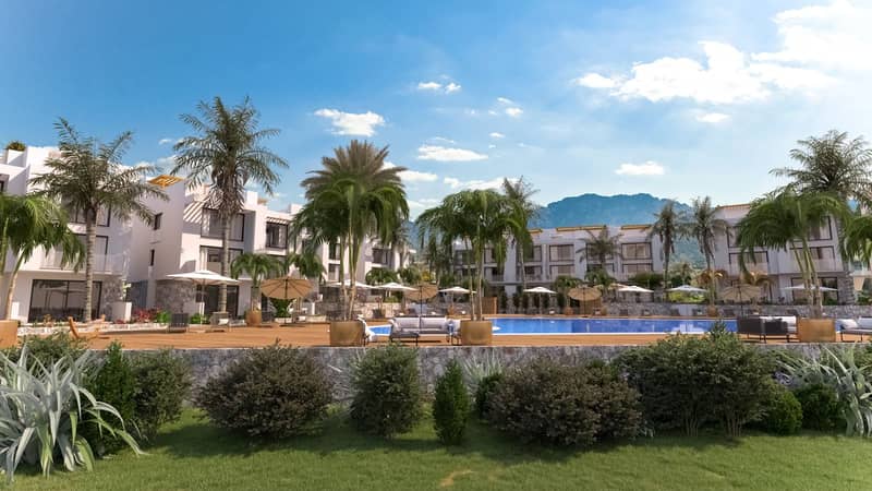 Complex with Varied Apartments 150 Meters from the Sea, Tatlisu Area (015272) — photo 4