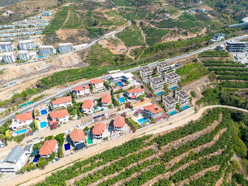 Complex of 6 Villas on Hillside in Kargıcak (006306) — photo 21