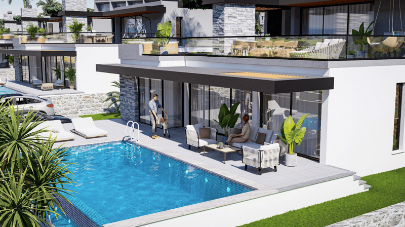 Apartments in a New Boutique-Style Residential Complex, Tatlisu (00293) — photo 11