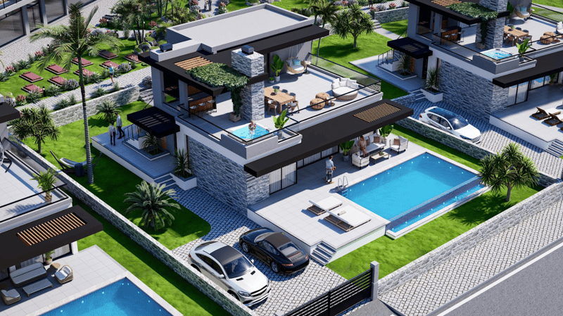 Apartments in a New Boutique-Style Residential Complex, Tatlisu (00293) — photo 7