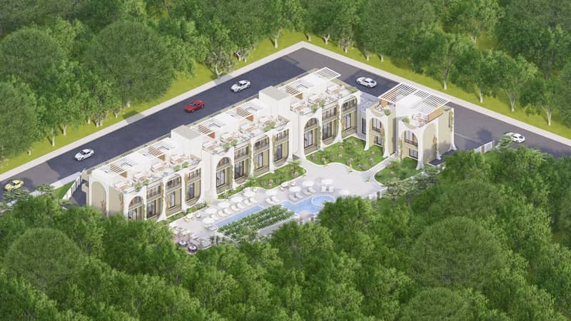 Unique Apartments with Terraces in a Complex in the Esentepe Area (010161) — photo 15