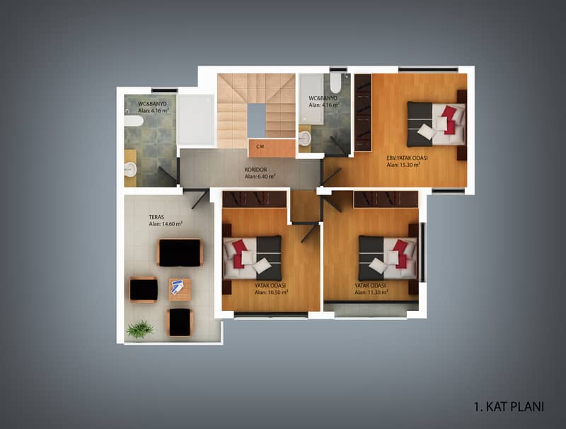 New Villa in Villa Complex, Nicosia (001302) — photo 4