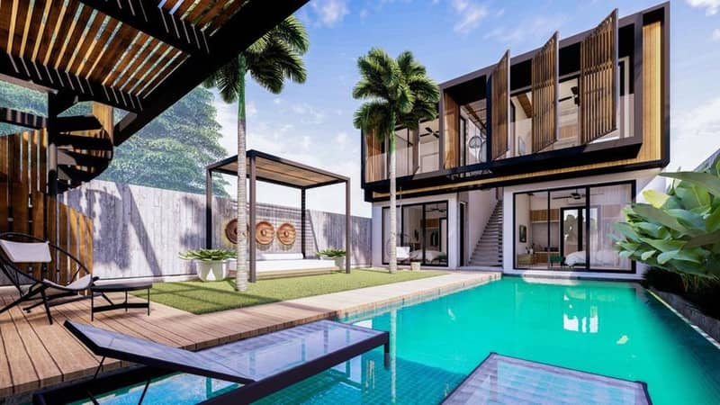 Cozy Villa in Berawe, Just Minutes' Walk from the Ocean (011492) — photo 2