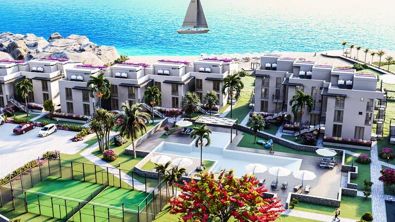 Complex of Spacious Apartments in an Excellent Location on the Beachfront in Esentepe (001498) — photo 4