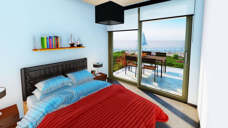 Complex of Spacious Apartments in an Excellent Location on the Beachfront in Esentepe (001498) — photo 29