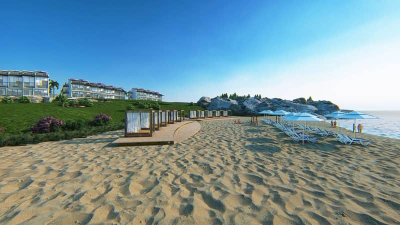 Complex of Spacious Apartments in an Excellent Location on the Beachfront in Esentepe (001498) — photo 20