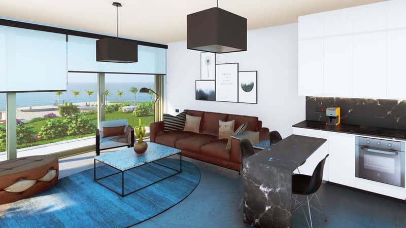 Complex of Spacious Apartments in an Excellent Location on the Beachfront in Esentepe (001498) — photo 13